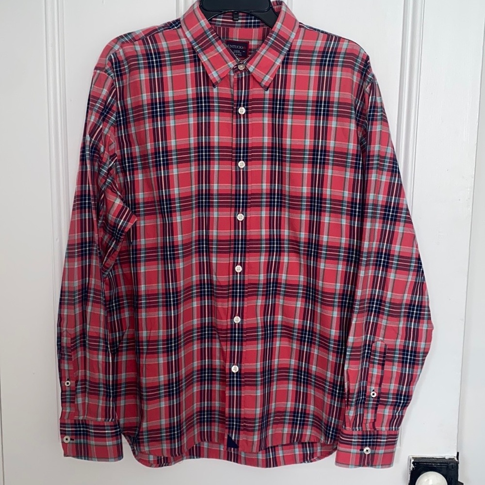 Untuckit Checker Button-Down Shirt